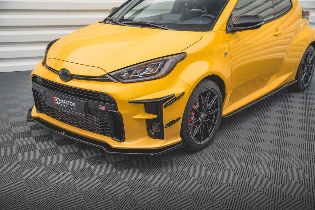 Maxton Design Stoßstangen Flaps Wings vorne Canards passend für Toyota GR Yaris Mk4