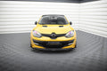Maxton Design Maske Schlitze schwarz Hochglanz für Renault Megane RS Mk3