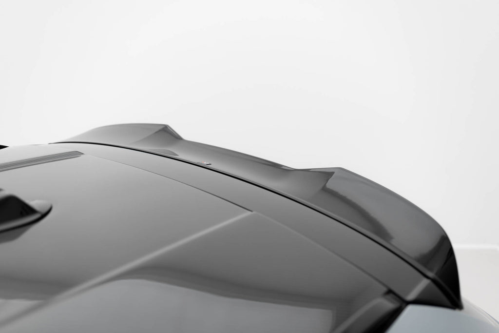 Maxton Design Spoiler CAP 3D passend für BMW 3er Standard / M340 / M-Paket / M3 Touring G21 / G81 schwarz Hochglanz