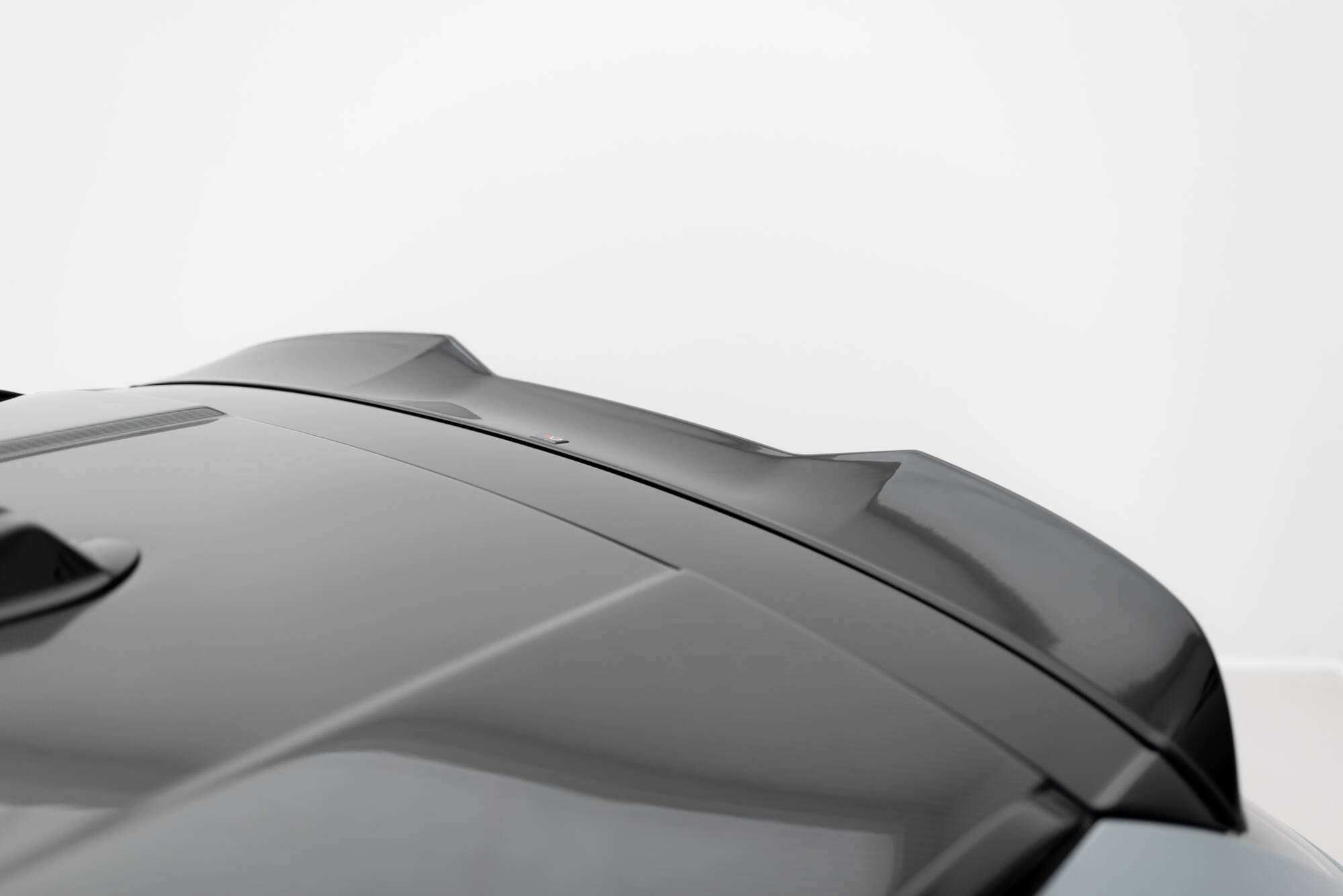 Maxton Design Spoiler CAP 3D passend für BMW 3er Standard / M340 / M-Paket / M3 Touring G21 / G81 schwarz Hochglanz