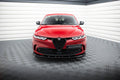 Maxton Design Street+ Spoilerlippe Front Ansatz V.2 passend für Alfa Romeo Tonale Mk1 schwarz Hochglanz