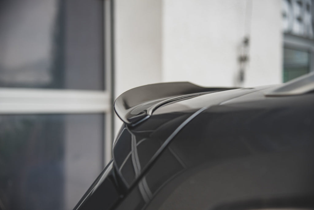 Maxton Design Spoiler CAP passend für Ford S-Max Mk2 Facelift schwarz Hochglanz