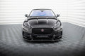 Maxton Design Street+ Spoilerlippe Front Ansatz V.2 passend für Jaguar XE X760 Facelift schwarz Hochglanz