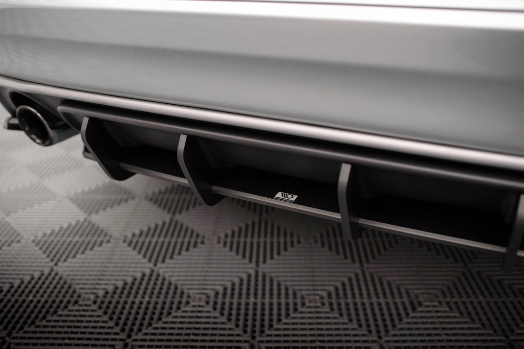 Maxton Design Street Pro Heckschürze passend für Volvo XC60 R-Design Mk1 Facelift