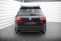 Maxton Design Spoiler CAP passend für VW Touareg Mk2 schwarz Hochglanz