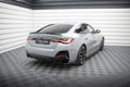 Maxton Design Heck Ansatz Flaps Diffusor V.1 passend für BMW M440i Gran Coupe G26 schwarz Hochglanz