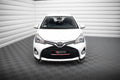 Maxton Design Street+ Spoilerlippe Front Ansatz passend für Toyota Yaris Mk3 Facelift schwarz Hochglanz