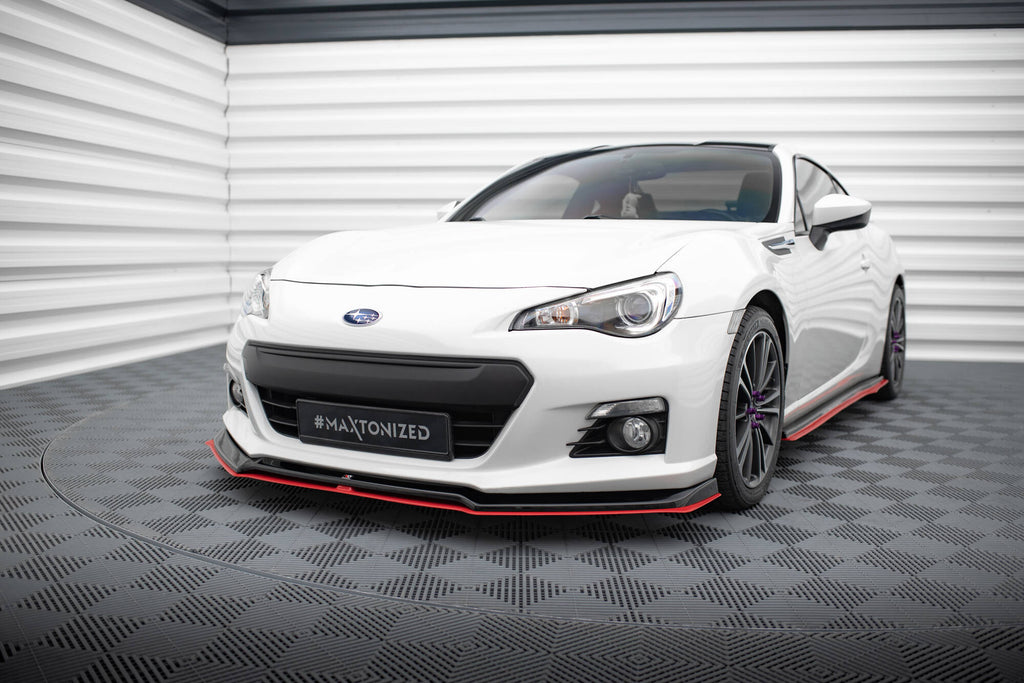 Maxton Design Street+ Spoilerlippe Front Ansatz V.3 passend für Subaru BRZ Mk1