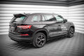 Maxton Design Street+ Seitenschweller Leisten passend für Skoda Kodiaq Mk1 Facelift schwarz Hochglanz