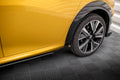 Maxton Design Seitenschweller Flaps passend für Peugeot 208 GT Mk2 schwarz Hochglanz