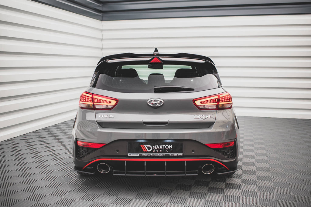 Maxton Design Street Pro Heck Ansatz Flaps Diffusor passend für Hyundai I30 N Hatchback Mk3 Facelift
