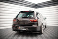 Maxton Design Spoiler CAP passend für Seat Exeo ST schwarz Hochglanz