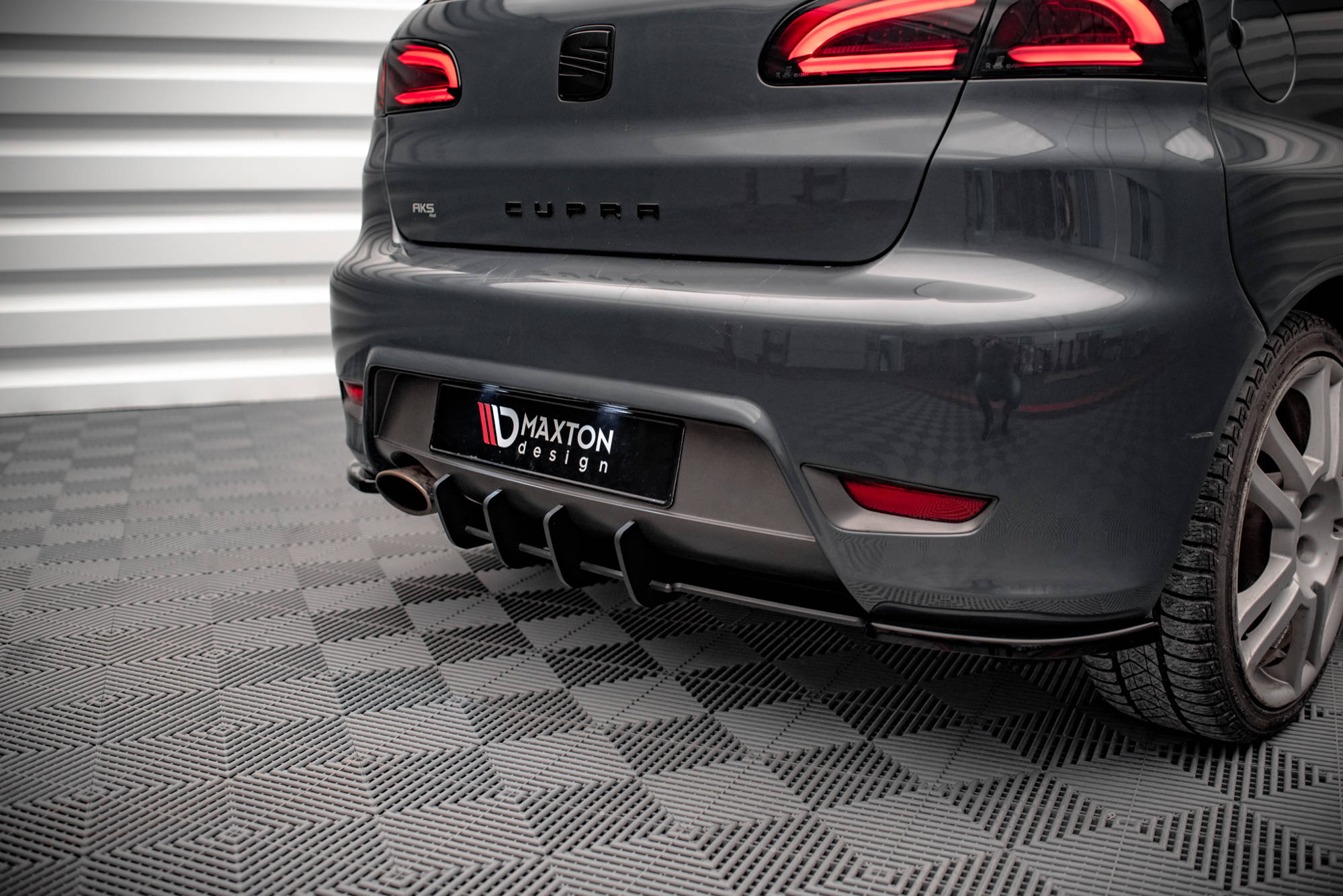 Maxton Design Street Pro Heckschürze passend für Seat Ibiza Cupra Mk3