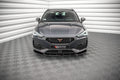 Maxton Design Street+ Spoilerlippe Front Ansatz V.3 passend für Cupra Leon Mk1 schwarz Hochglanz