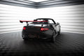 Maxton Design Carbon Spoiler With Internal Brackets Uprights + LED Mazda MX-5 ND (Mk4) für Mazda MX-5 Mk4 (ND)