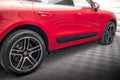 Maxton Design Street+ Seitenschweller Leisten V.2 passend für Porsche Macan Mk1 schwarz Hochglanz