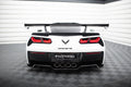 Maxton Design Carbon Spoiler With Internal Brackets Uprights Chevrolet Corvette Stingray / Grand Sport C7 für Chevrolet Corvette C7