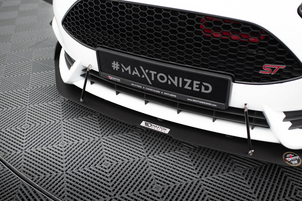 Maxton Design Front Sport Diffusor V.2 Ford Fiesta ST Mk7 FL für Ford Fiesta ST