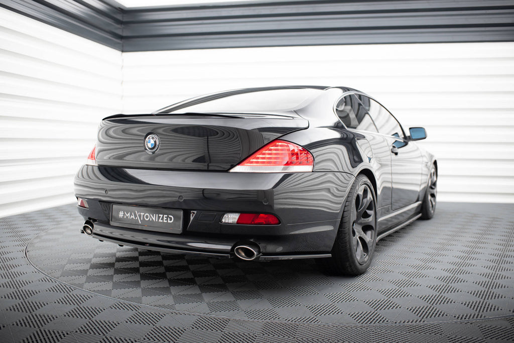 Maxton Design Spoiler CAP passend für BMW M6 / 6 E63 schwarz Hochglanz