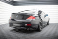 Maxton Design Heck Ansatz Flaps Diffusor passend für BMW 6er Coupe E63 / Cabrio E64 schwarz Hochglanz