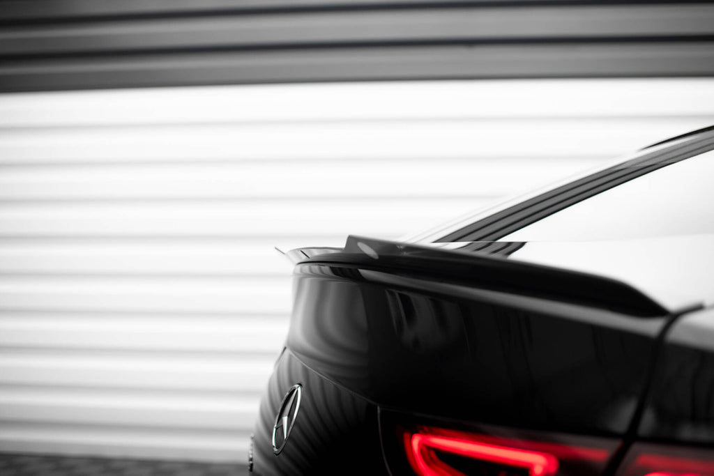 Maxton Design Spoiler CAP passend für Mercedes-Benz GLE Coupe AMG-Line C167 / C167 Facelift schwarz Hochglanz