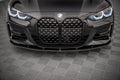 Maxton Design Street Pro Street+ Spoilerlippe Front Ansatz passend für BMW 4er M-Paket / M440i G22 / G23 / G22 Facelift / G23 Facelift