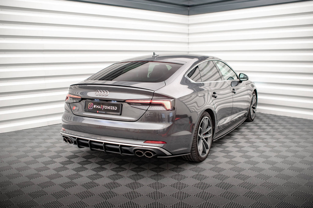 Maxton Design Street Pro Heckschürze passend für Audi S5 Coupe / Sportback F5