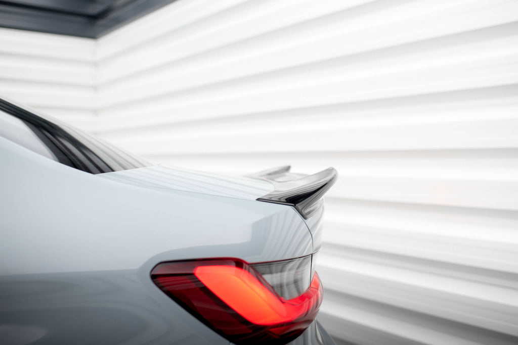 Maxton Design Spoiler CAP 3D passend für BMW M340i / 3 M-Paket / M3 Limousine G20 schwarz Hochglanz
