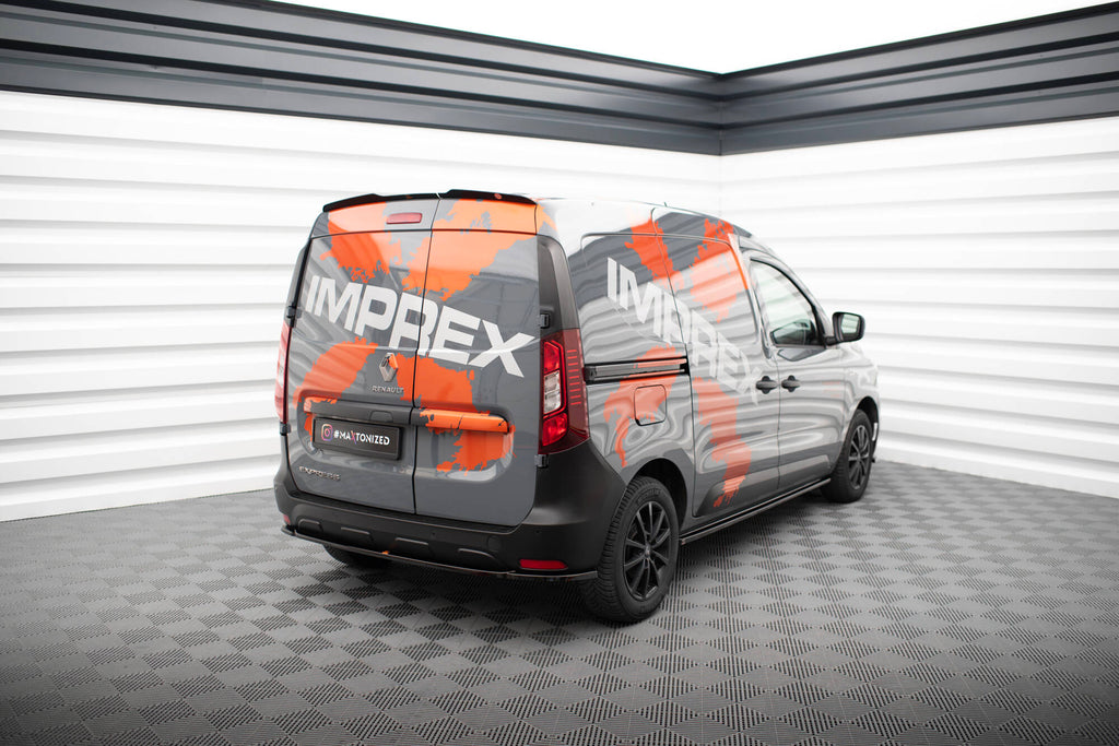Maxton Design Heckansatz Renault Express Mk2 schwarz Hochglanz für Renault Express Mk2