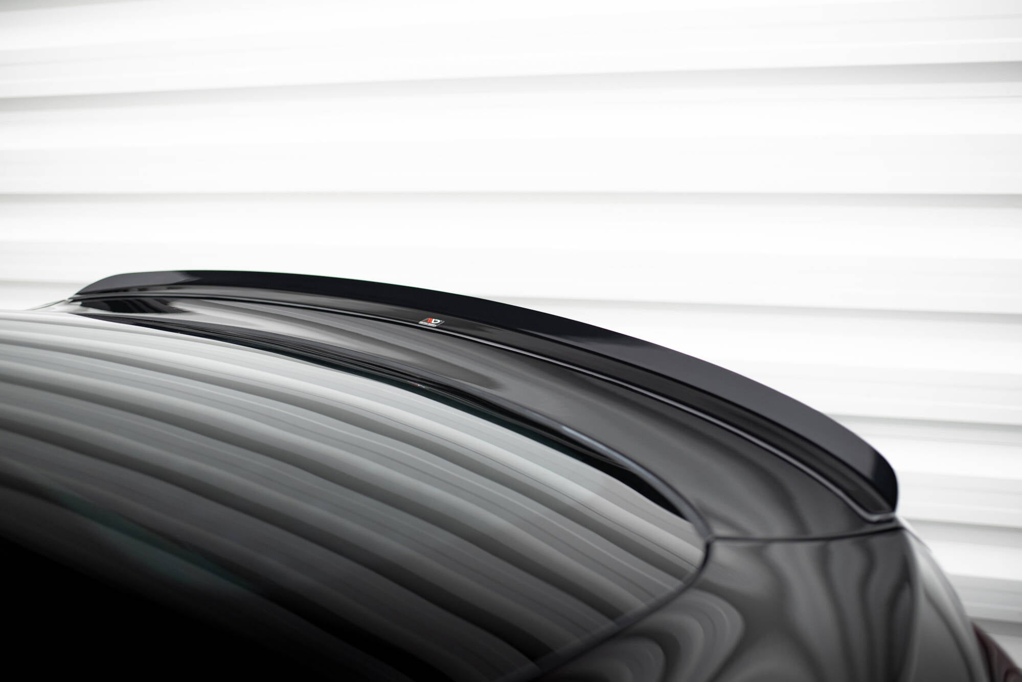 Maxton Design Spoiler CAP passend für BMW X4 M Paket schwarz Hochglanz