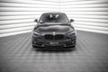 Maxton Design Street+ Spoilerlippe Front Ansatz V.1 passend für BMW 1er F20 schwarz Hochglanz