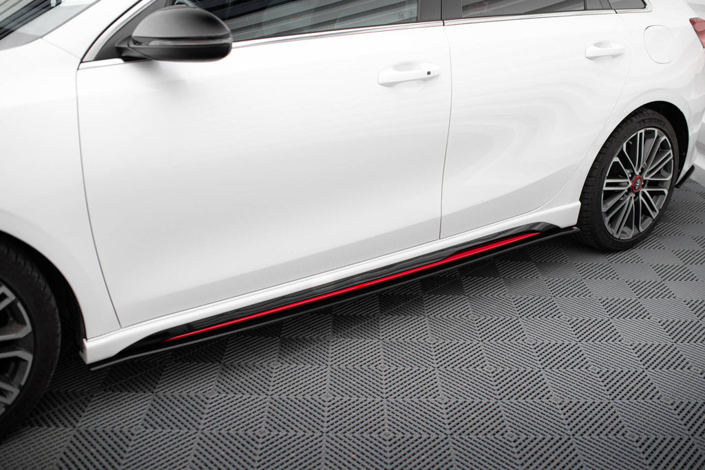 Maxton Design Street Pro Street+ Seitenschweller Leisten passend für Kia Ceed GT Mk3 / Proceed Mk1