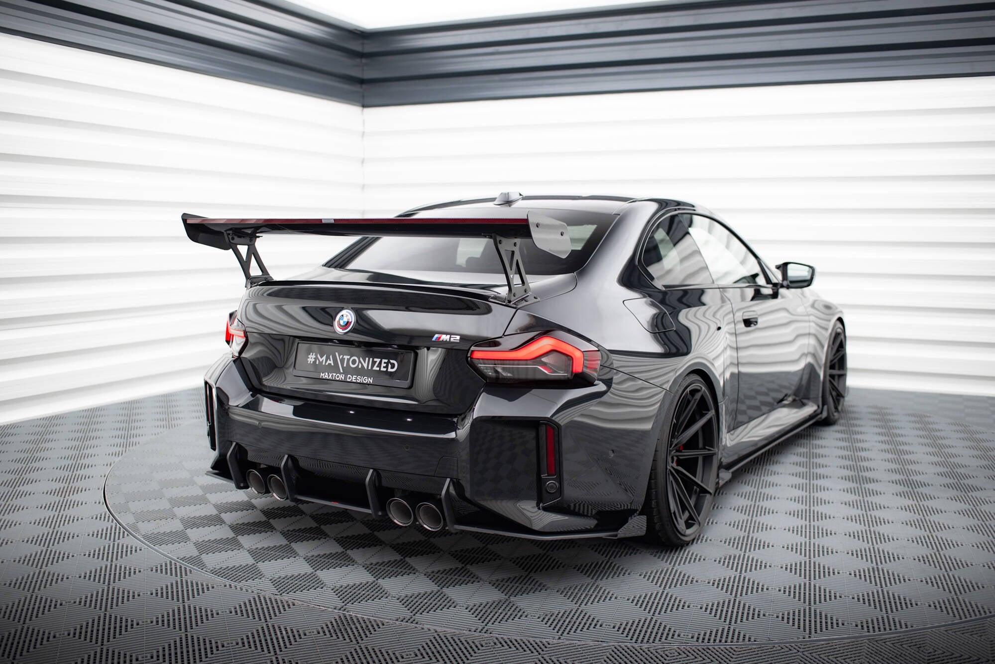 Maxton Design Street Pro Heckschürze passend für BMW M2 G87
