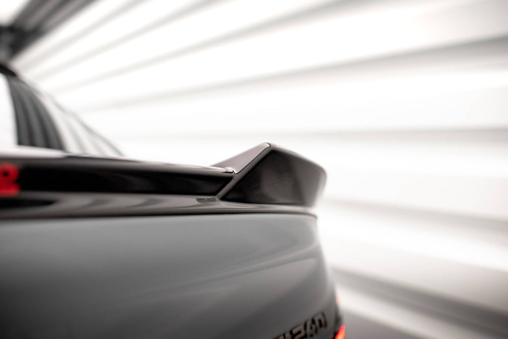 Maxton Design Spoiler CAP 3D passend für BMW 2 Coupe G42 / M2 G87 schwarz Hochglanz