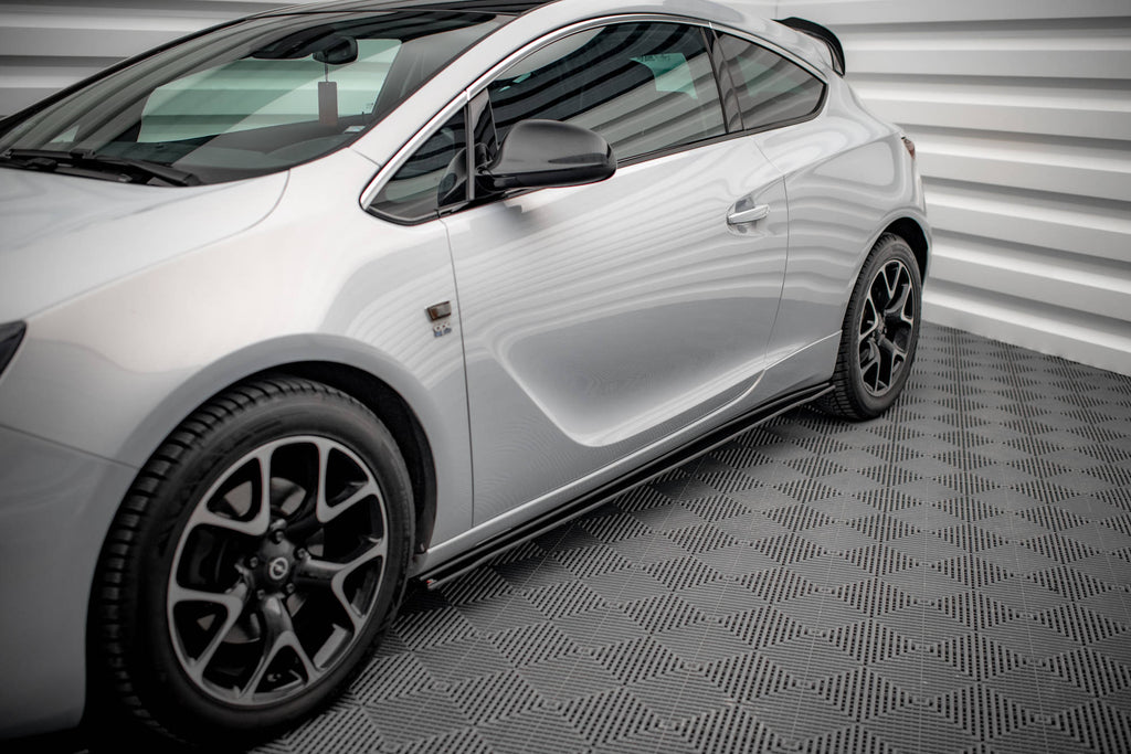 Maxton Design Street Pro Street+ Seitenschweller Leisten passend für Opel Astra GTC OPC-Line J