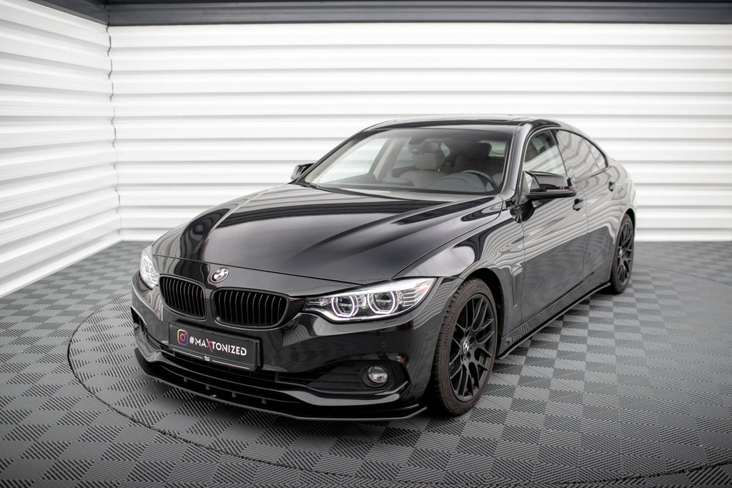 Maxton Design Street Pro Street+ Spoilerlippe Front Ansatz passend für BMW 4er Gran Coupe F36
