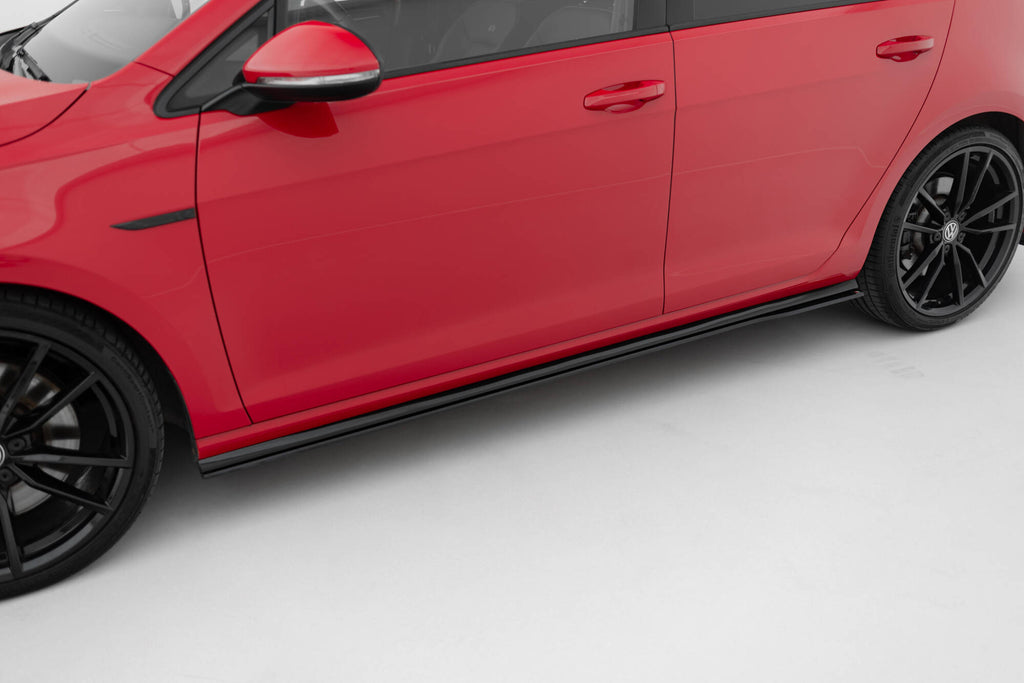 Maxton Design Street Pro Street+ Seitenschweller Leisten passend für VW Golf R / R-Line Mk7 Facelift