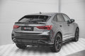 Maxton Design Street+ Mittlerer Diffusor RACE passend für Audi Q3 Sportback S-Line schwarz Hochglanz