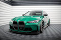Maxton Design Prepreg Carbon Fiber Street+ Spoilerlippe Front Ansatz V.1 passend für BMW M3 Limousine / Touring G80 / G81