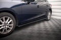 Maxton Design Street+ Seitenschweller Leisten passend für Mazda 3 BN (Mk3) schwarz Hochglanz