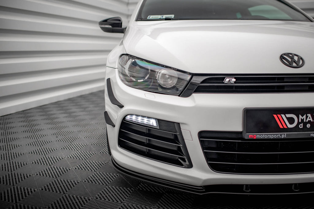 Maxton Design Stoßstangen Flaps Wings vorne Canards passend für VW Scirocco R Mk3