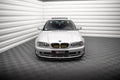 Maxton Design Street+ Spoilerlippe Front Ansatz V.1 passend für BMW 3er Coupe E46 schwarz Hochglanz