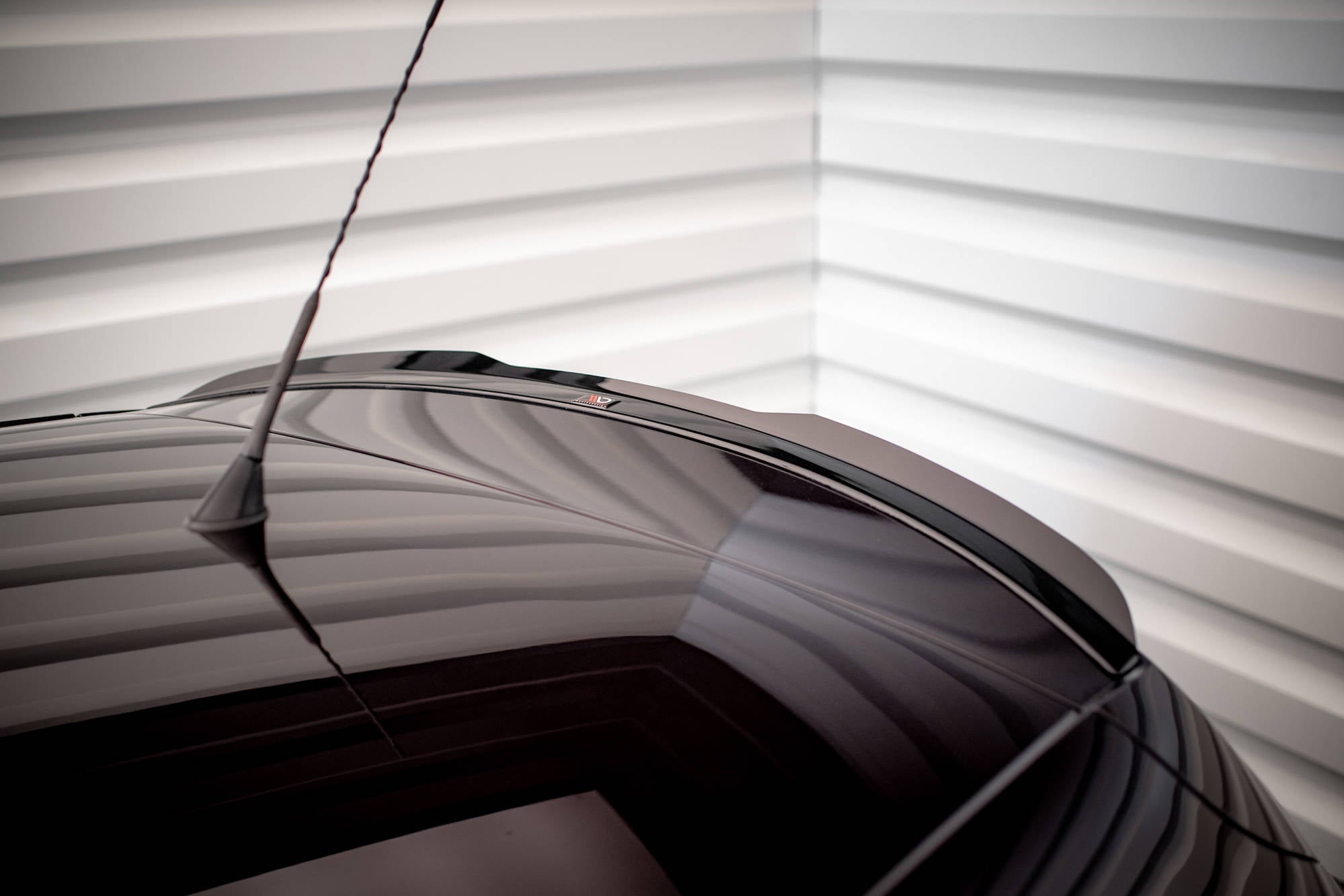 Maxton Design Spoiler CAP passend für Seat Leon Cupra / FR Mk2 schwarz Hochglanz