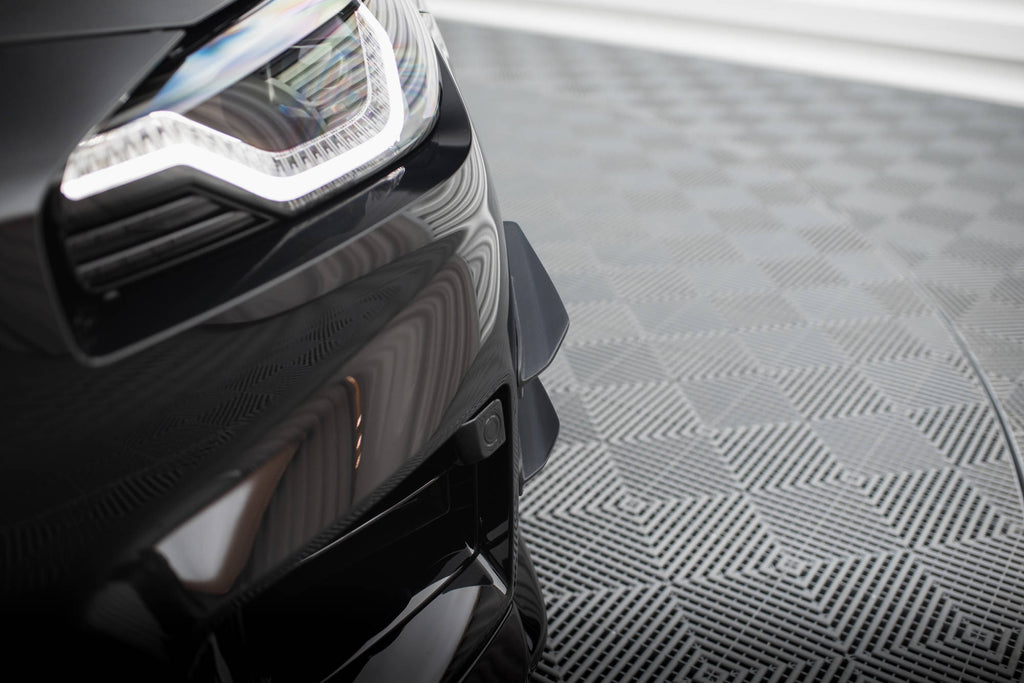 Maxton Design Stoßstangen Flaps Wings vorne Canards passend für BMW M2 G87