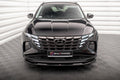 Maxton Design Street+ Spoilerlippe Front Ansatz V.1 passend für Hyundai Tucson Mk4 schwarz Hochglanz