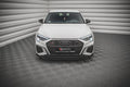 Maxton Design Street+ Spoilerlippe Front Ansatz V.2 passend für Audi S3 / A3 S-Line 8Y schwarz Hochglanz