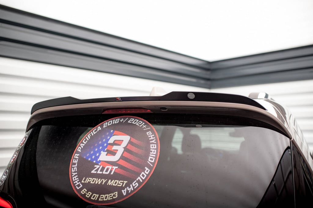 Maxton Design Spoiler CAP passend für Chrysler Pacifica Mk2 schwarz Hochglanz