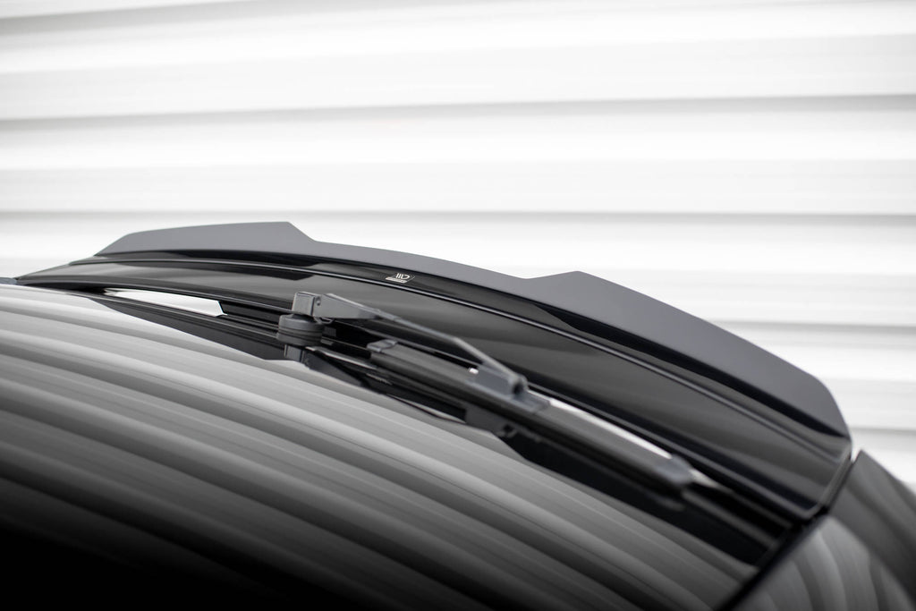 Maxton Design Niedriger Spoiler CAP passend für Honda Civic Sport Mk 10 schwarz Hochglanz