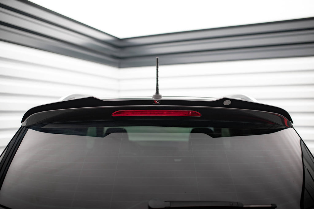 Maxton Design Spoiler CAP passend für Seat Ateca Mk1 schwarz Hochglanz