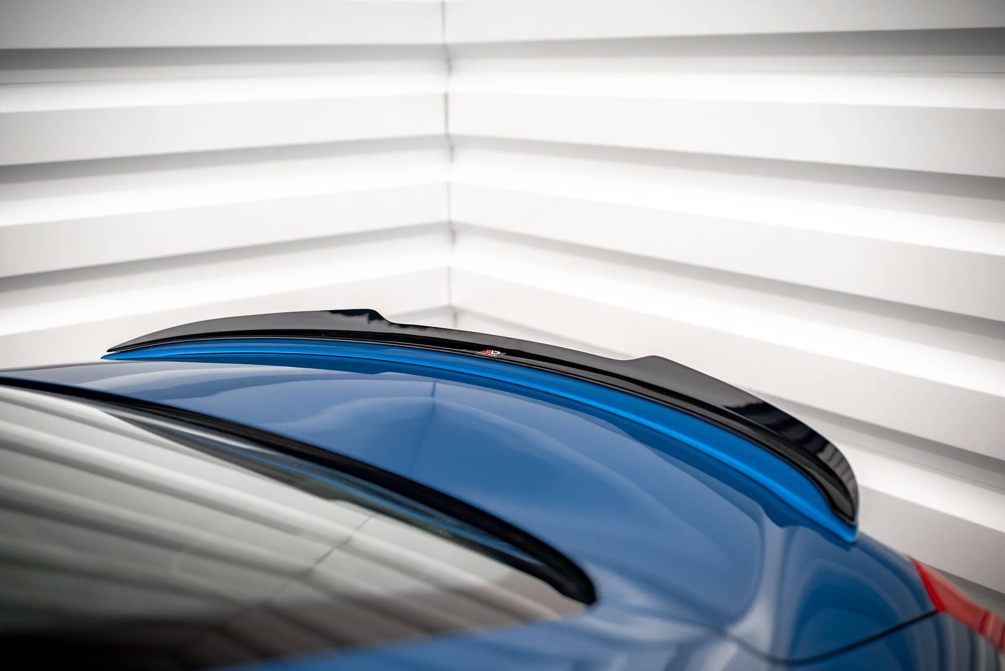 Maxton Design Spoiler CAP passend für Infiniti G37 Coupe schwarz Hochglanz